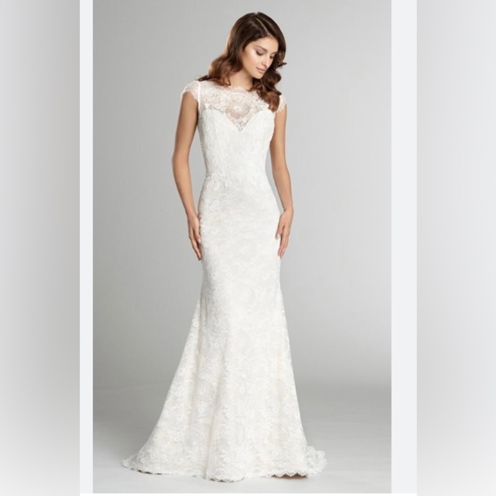 Alvina Valenta - 9552 - Size 12 - Ivory - Wedding Dress - Picture 7 of 7